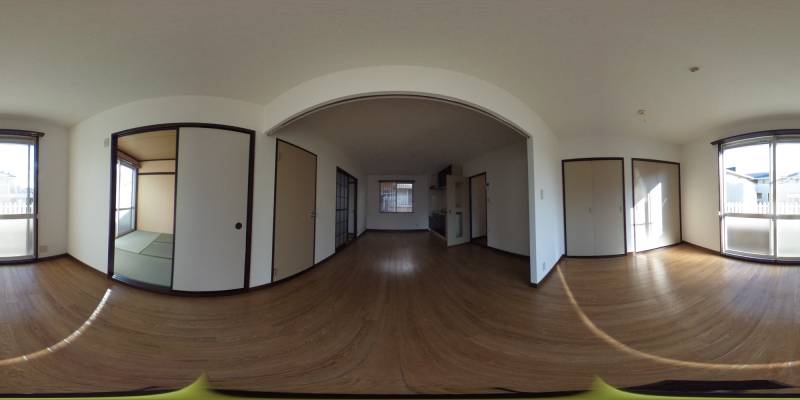 パノラマ画像洋室