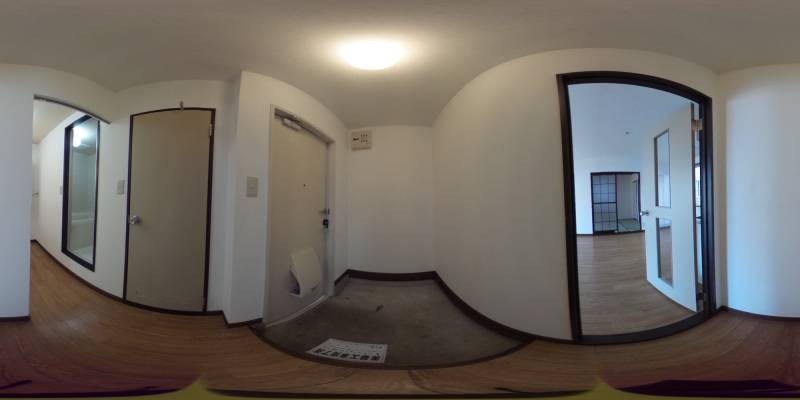 パノラマ画像玄関