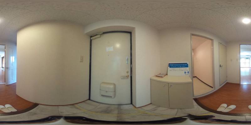 パノラマ画像玄関