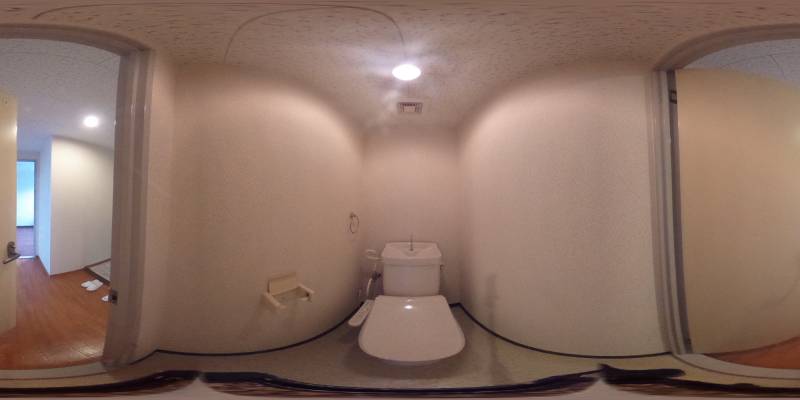 パノラマ画像トイレ