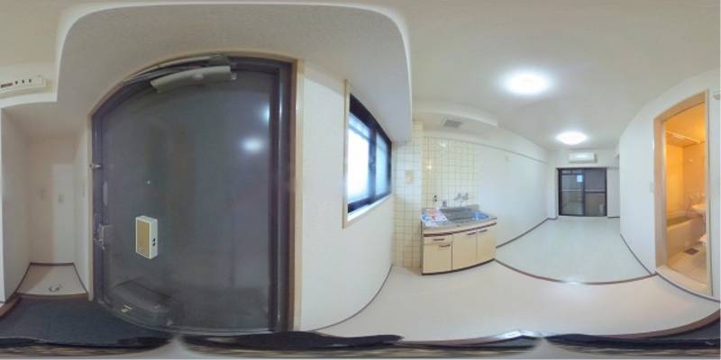 パノラマ画像玄関