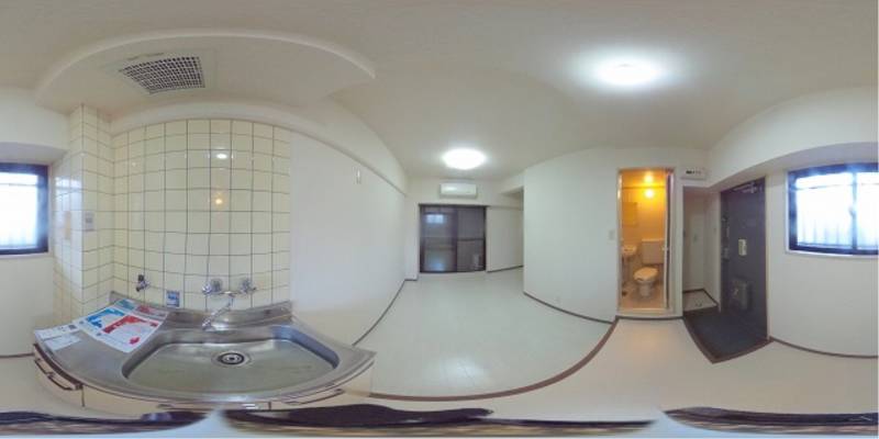 パノラマ画像キッチン