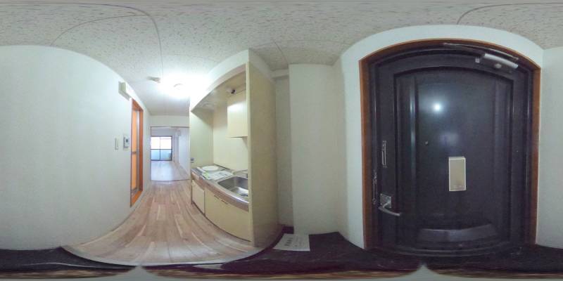 パノラマ画像玄関