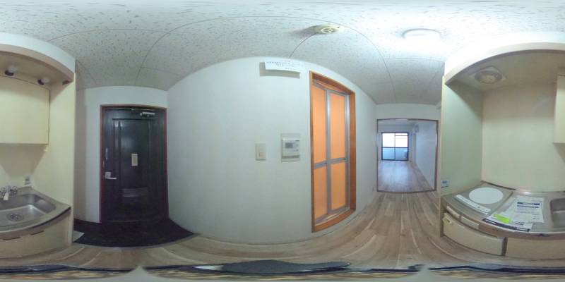 パノラマ画像キッチン