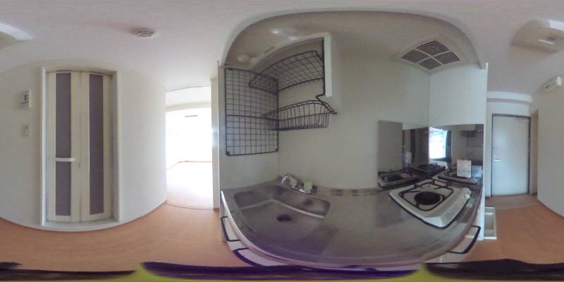 パノラマ画像キッチン