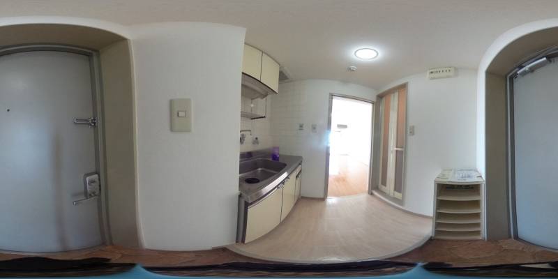 パノラマ画像玄関