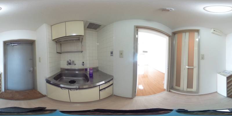 パノラマ画像キッチン