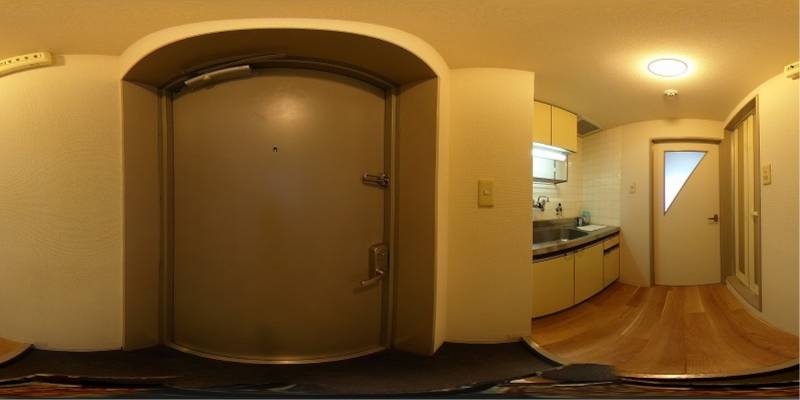 パノラマ画像玄関