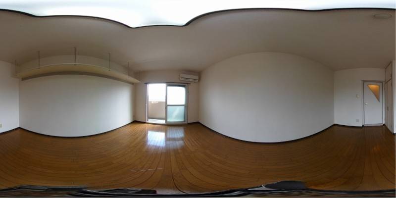 パノラマ画像リビング