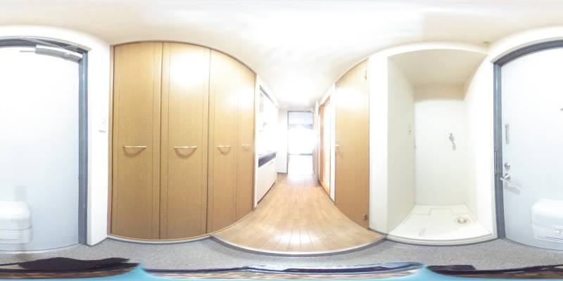 パノラマ画像玄関