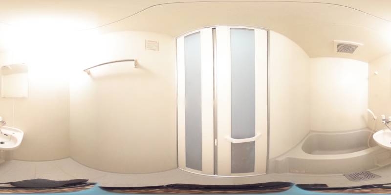 パノラマ画像バスルーム