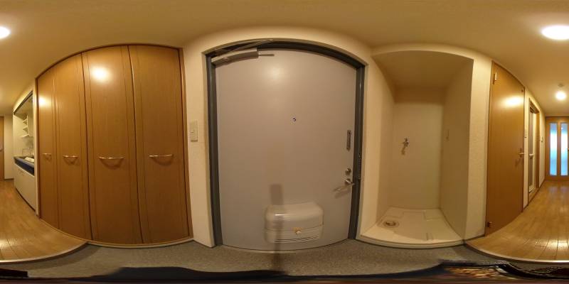 パノラマ画像玄関