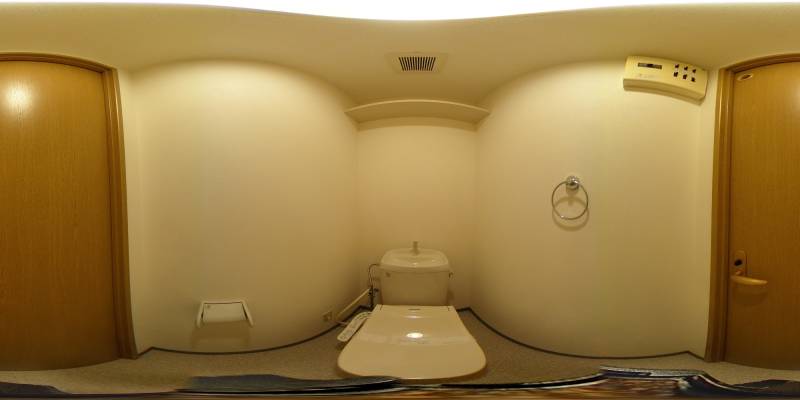 パノラマ画像トイレ