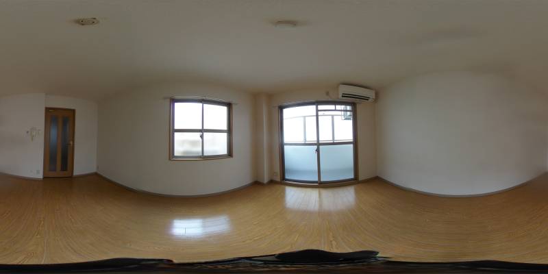 パノラマ画像洋室