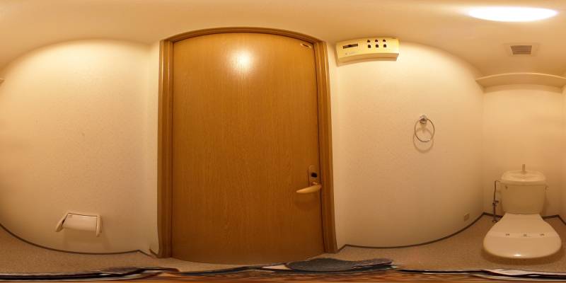 パノラマ画像トイレ