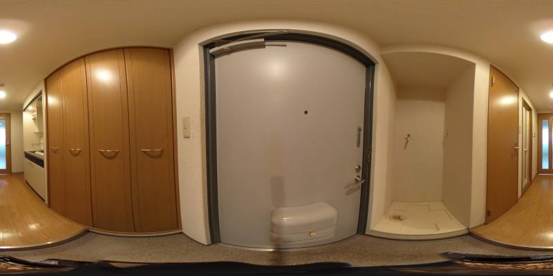 パノラマ画像玄関