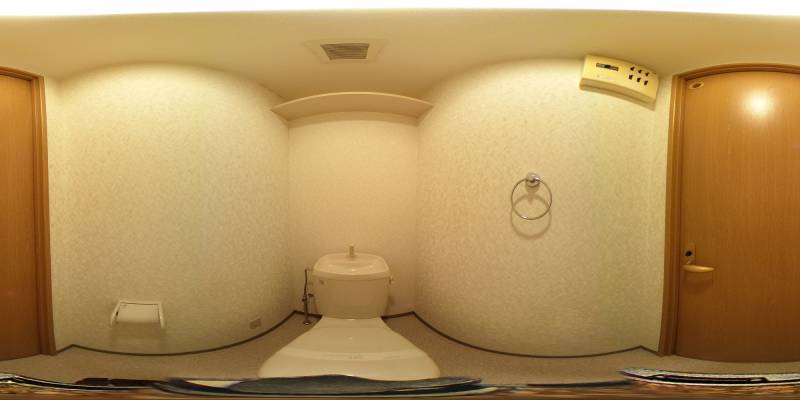 パノラマ画像トイレ