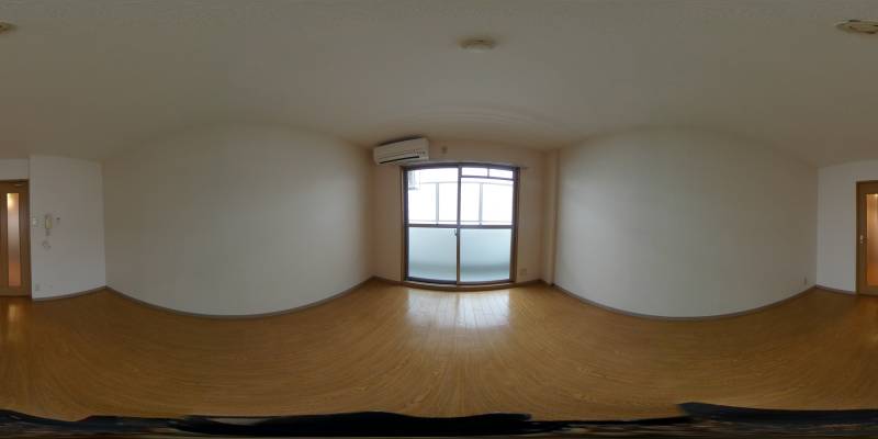 パノラマ画像洋室