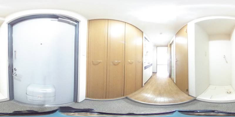 パノラマ画像玄関