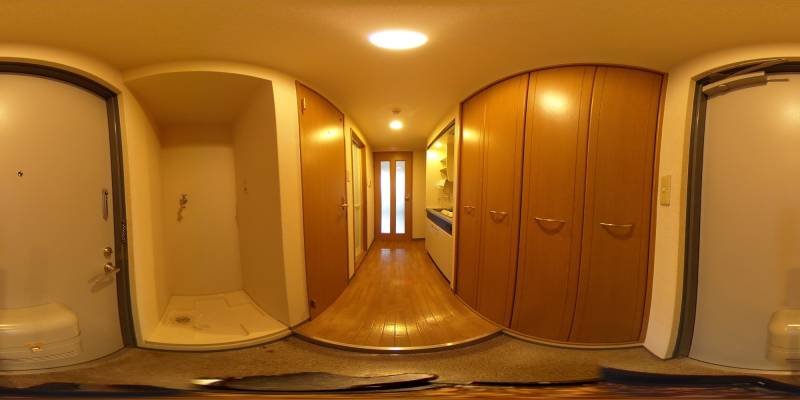 パノラマ画像玄関