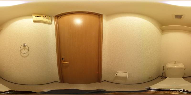 パノラマ画像トイレ