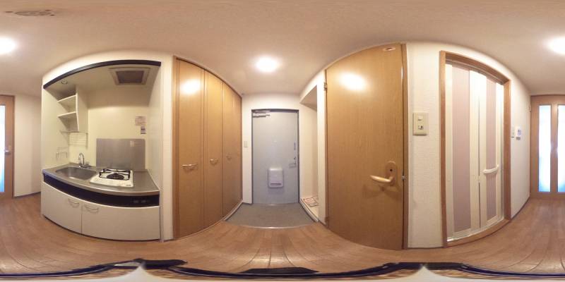 パノラマ画像キッチン