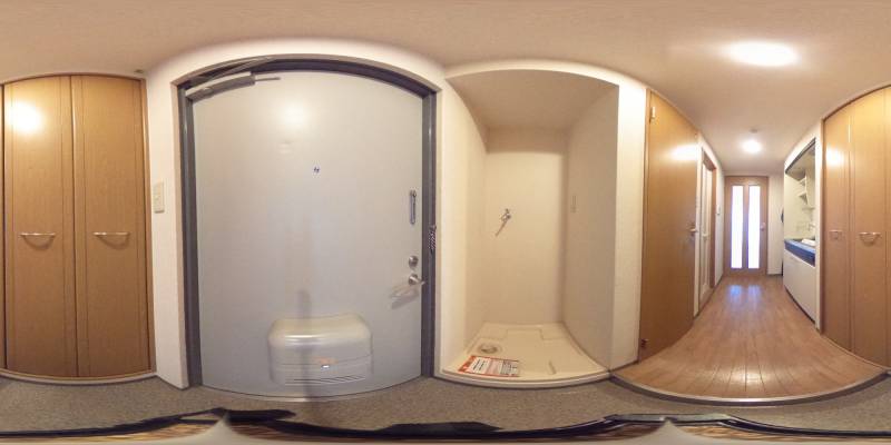 パノラマ画像玄関