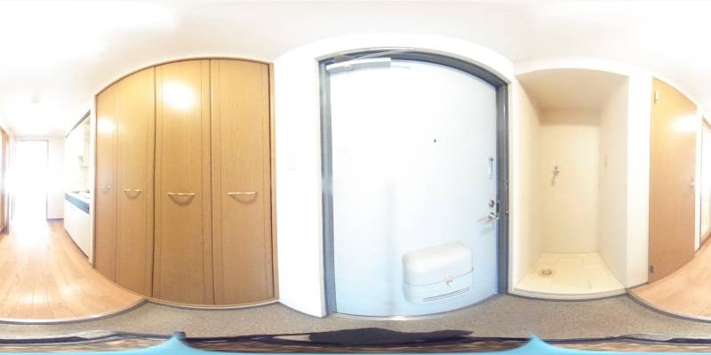 パノラマ画像玄関