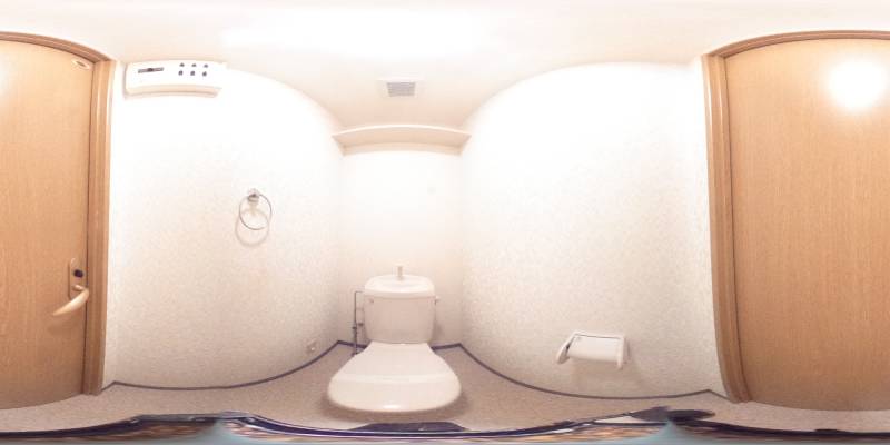 パノラマ画像トイレ