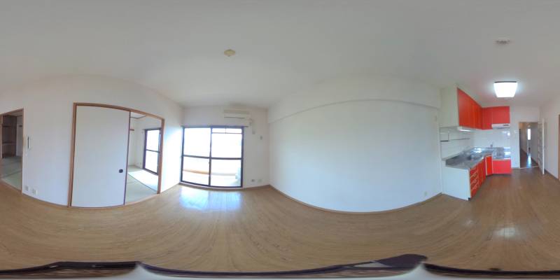 パノラマ画像リビング