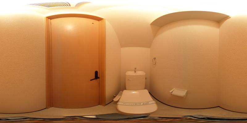 パノラマ画像トイレ