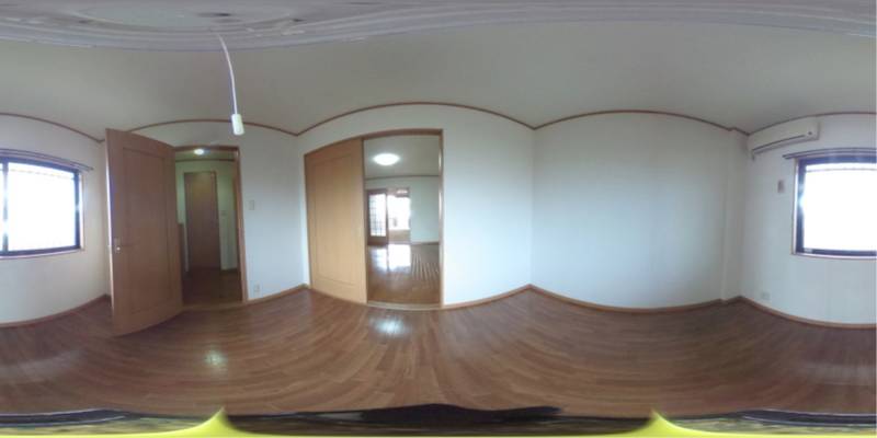 パノラマ画像洋室