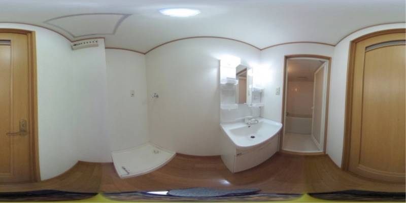 パノラマ画像洗面所