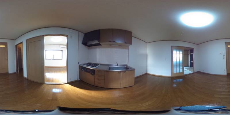 パノラマ画像リビング