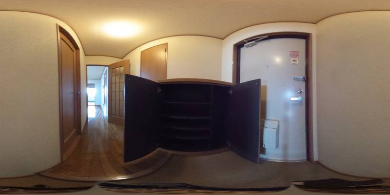 パノラマ画像玄関