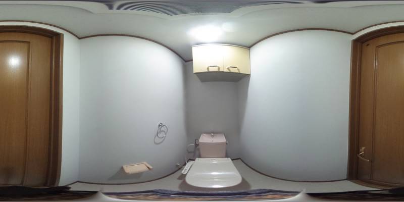 パノラマ画像トイレ