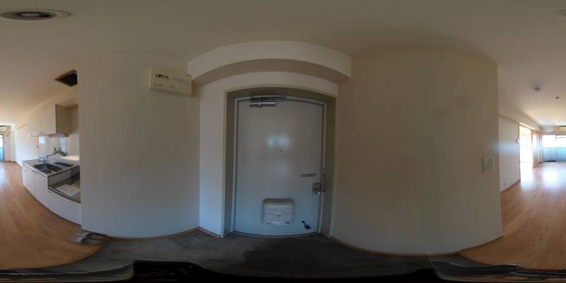 パノラマ画像玄関