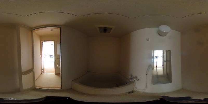 パノラマ画像バスルーム