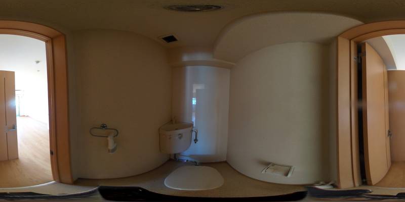 パノラマ画像トイレ