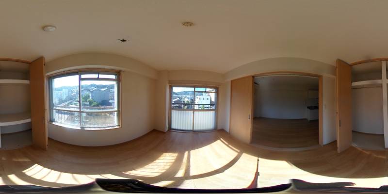 パノラマ画像洋室