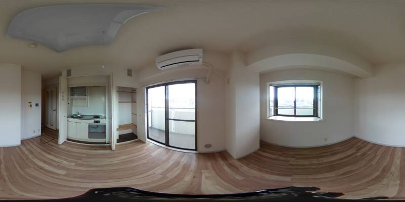 パノラマ画像洋室