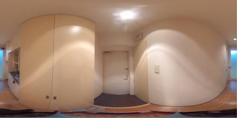 パノラマ画像玄関