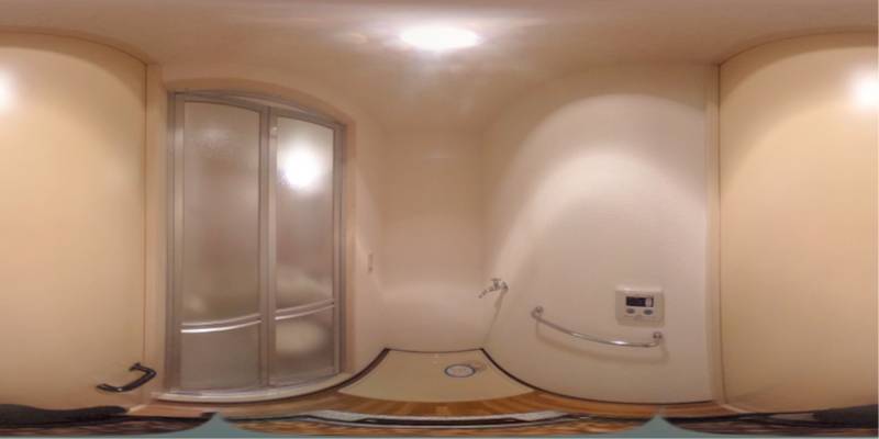 パノラマ画像洗面所