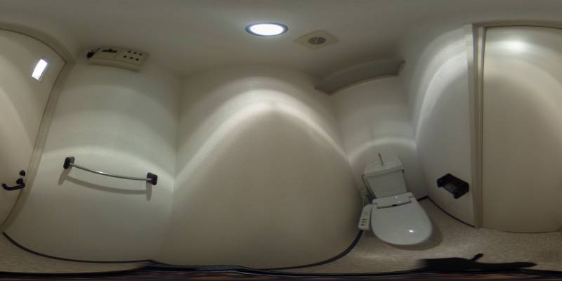 パノラマ画像トイレ