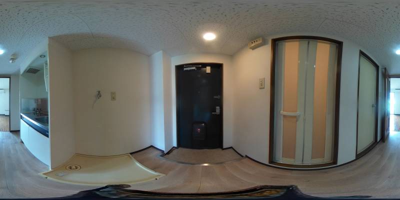 パノラマ画像玄関