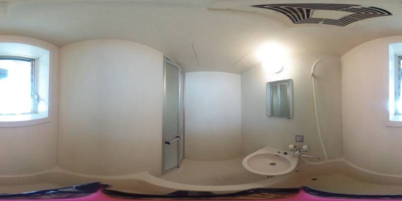 パノラマ画像バスルーム