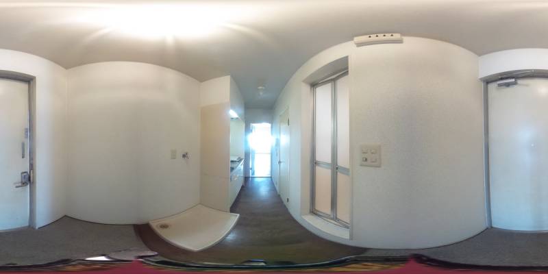 パノラマ画像玄関