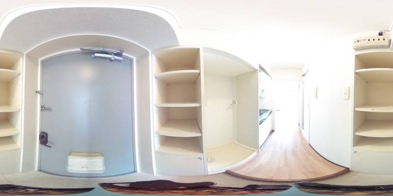 パノラマ画像玄関