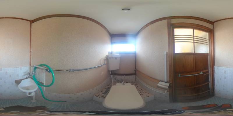パノラマ画像トイレ