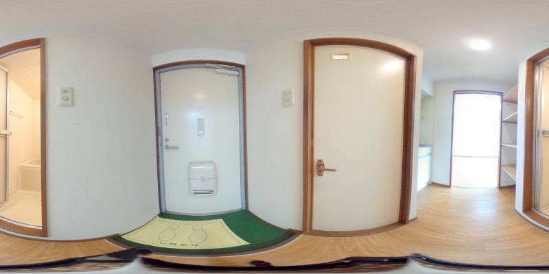 パノラマ画像玄関